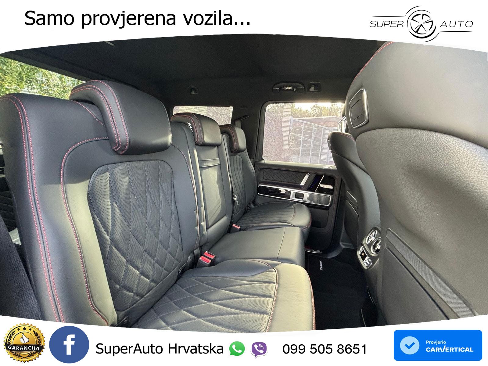Mercedes G 500 Long V8 (422 KS) 4MATIC 9G-TRONIC AMG ZRAČNI+ACC+4xGR SJED+360