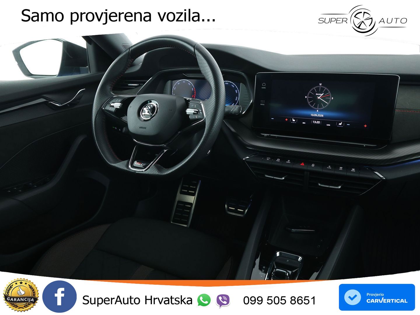 Škoda Octavia Combi RS 2.0 TSI (245 KS) DSG LED+GR SJED+ACC