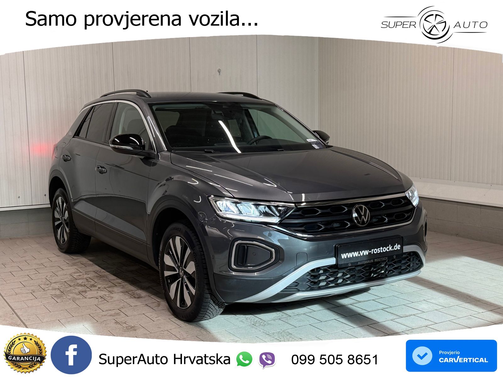 Volkswagen T-Roc 1.5 TSI (150 KS) DSG LED+GR SJED+ACC
