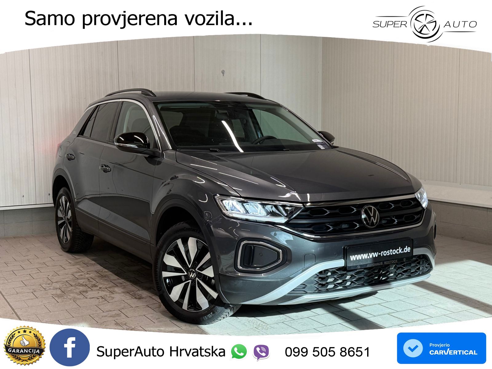 Volkswagen T-Roc 1.5 TSI (150 KS) DSG LED+GR SJED+ACC