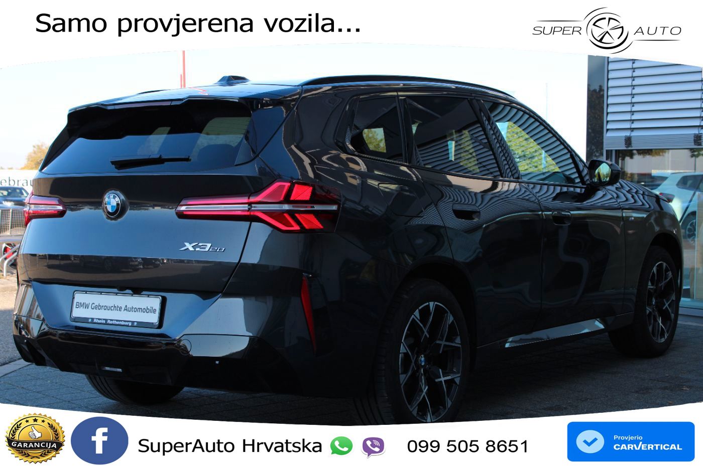 BMW X3 20 xDrive Steptronic M Sport LED+GR SJED+ACC