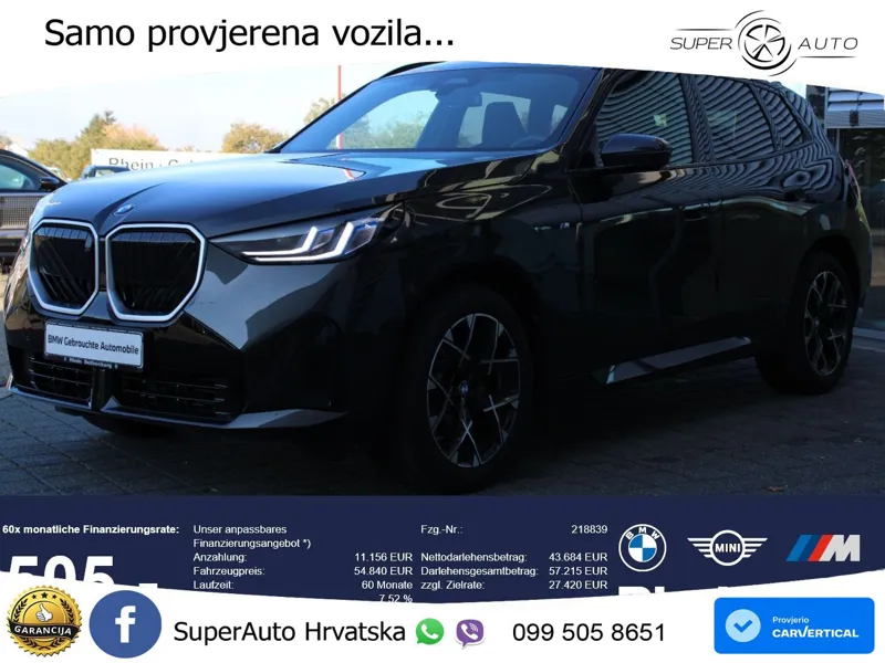 BMW X3 20 xDrive Steptronic M Sport LED+GR SJED+ACC