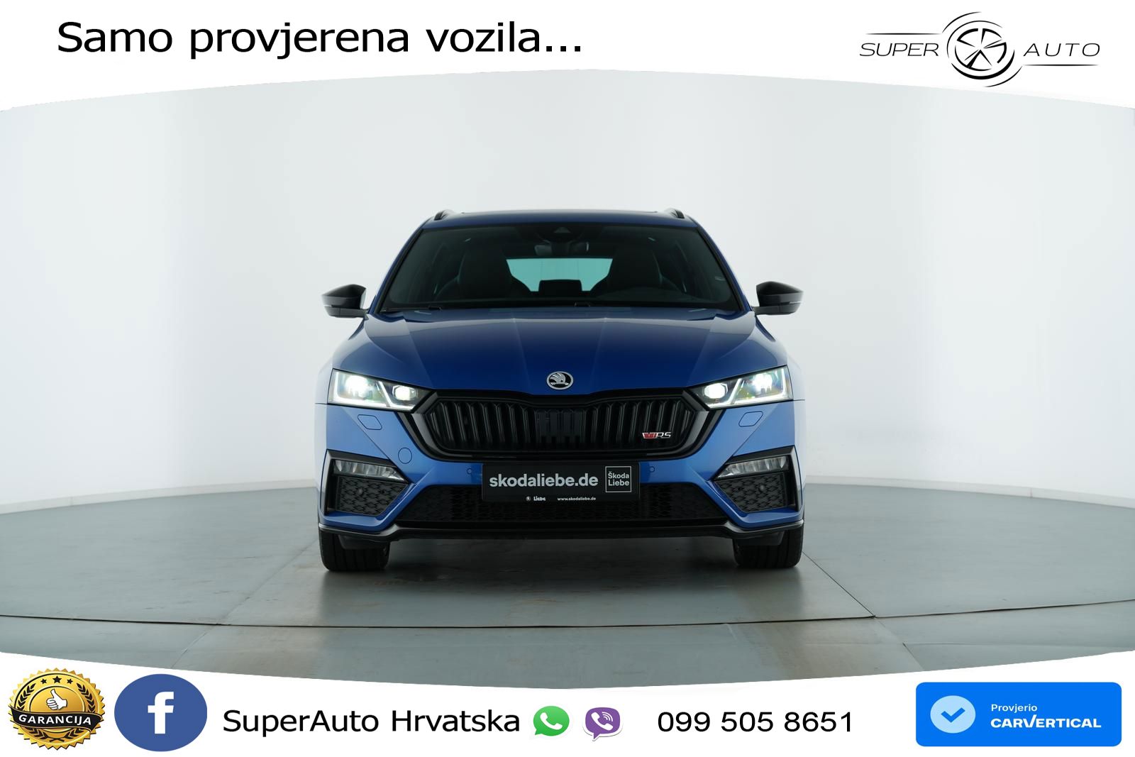 Škoda Octavia Combi RS 2.0 TSI (245 KS) DSG MATRIX+GR SJED+KAM