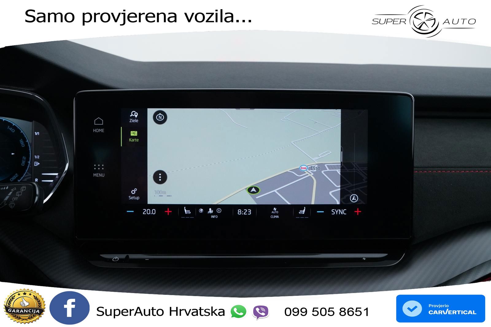 Škoda Octavia Combi RS 2.0 TSI (245 KS) DSG MATRIX+GR SJED+KAM