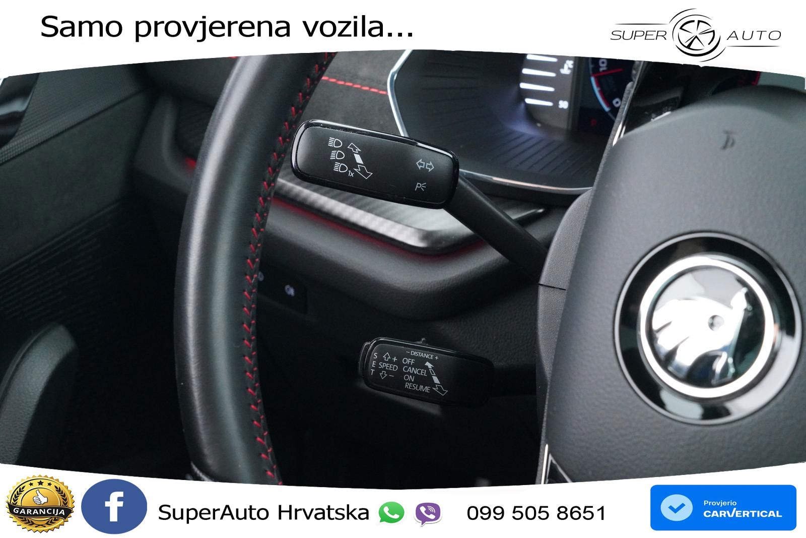 Škoda Octavia Combi RS 2.0 TSI (245 KS) DSG MATRIX+GR SJED+KAM