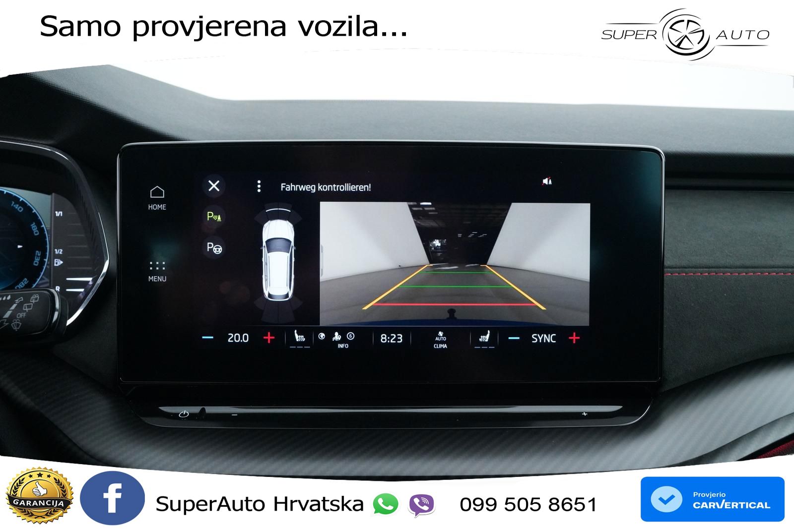Škoda Octavia Combi RS 2.0 TSI (245 KS) DSG MATRIX+GR SJED+KAM