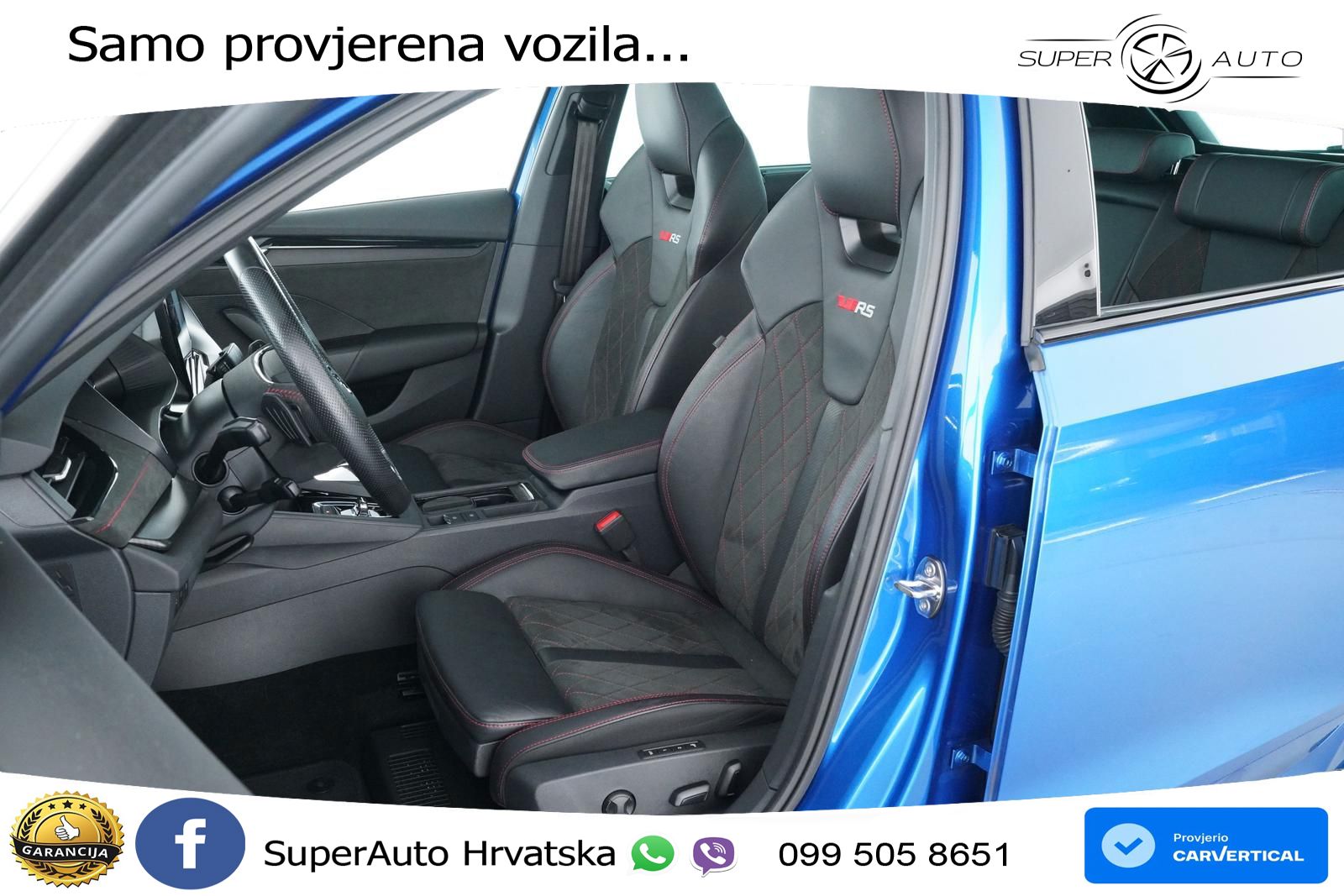 Škoda Octavia Combi RS 2.0 TSI (245 KS) DSG MATRIX+GR SJED+KAM
