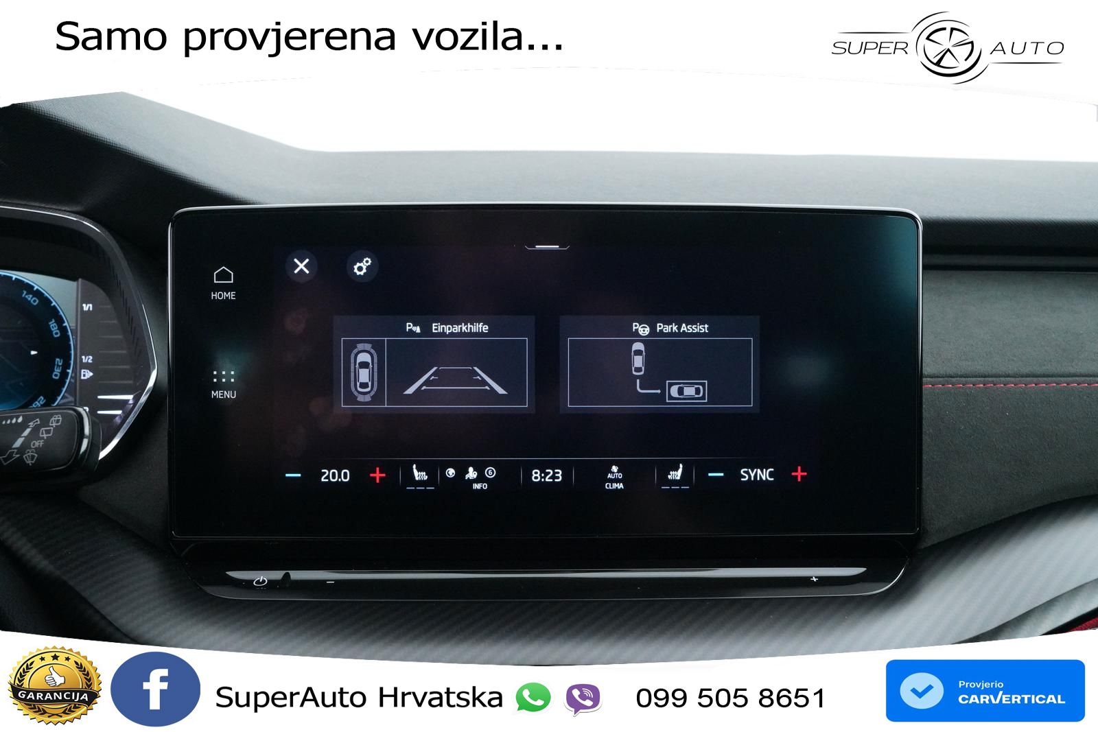 Škoda Octavia Combi RS 2.0 TSI (245 KS) DSG MATRIX+GR SJED+KAM