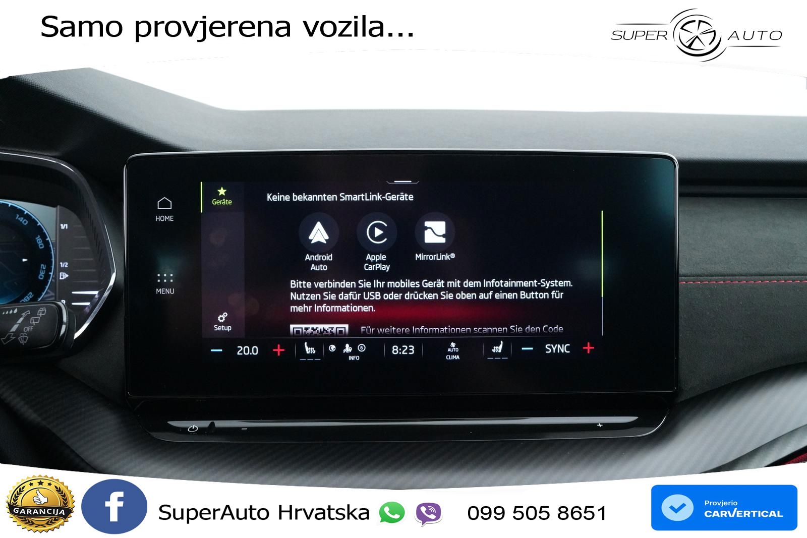 Škoda Octavia Combi RS 2.0 TSI (245 KS) DSG MATRIX+GR SJED+KAM