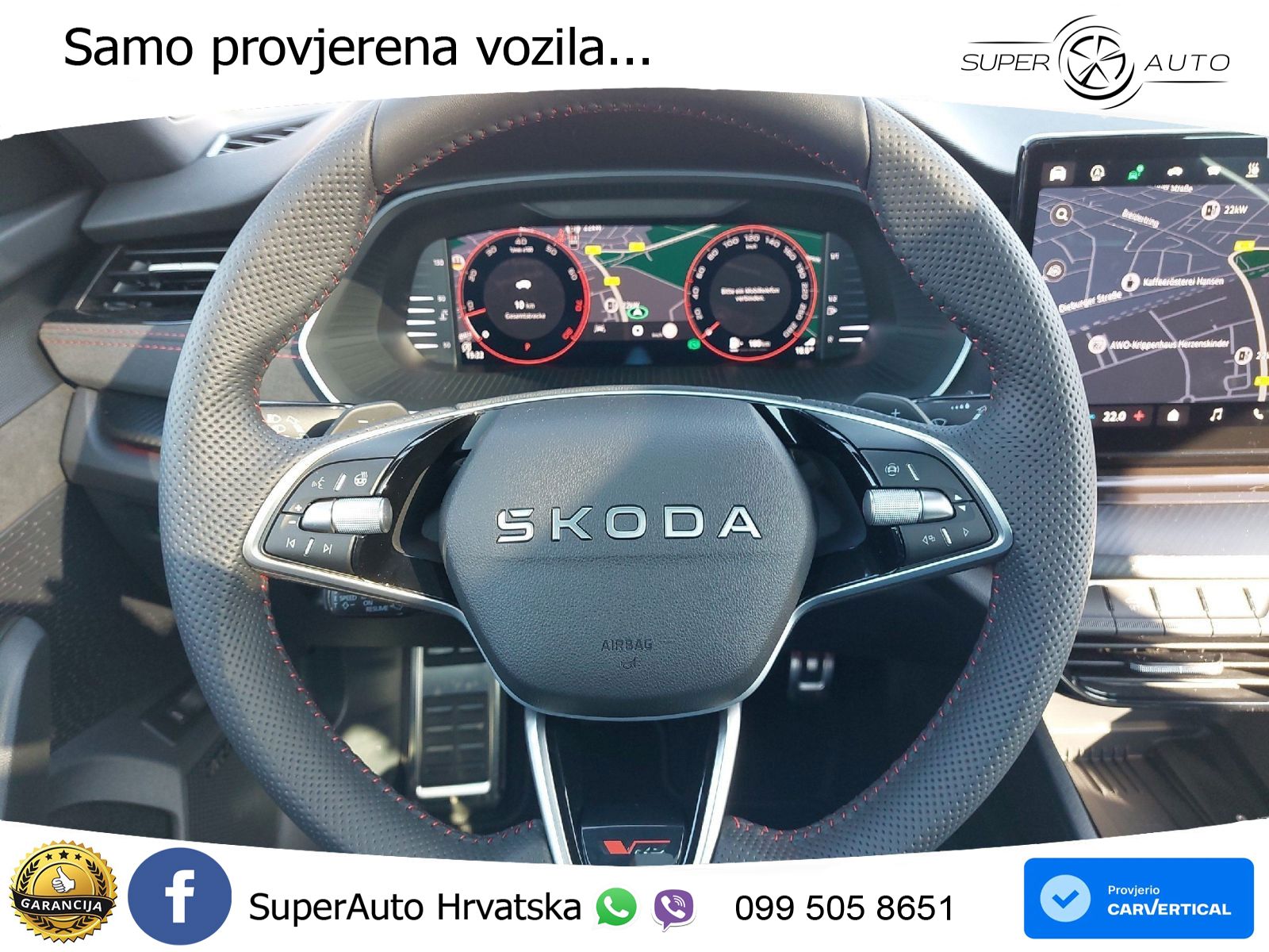 Škoda Octavia Combi RS 2.0 TSI (265 KS) DSG LED+GR SJED+ACC