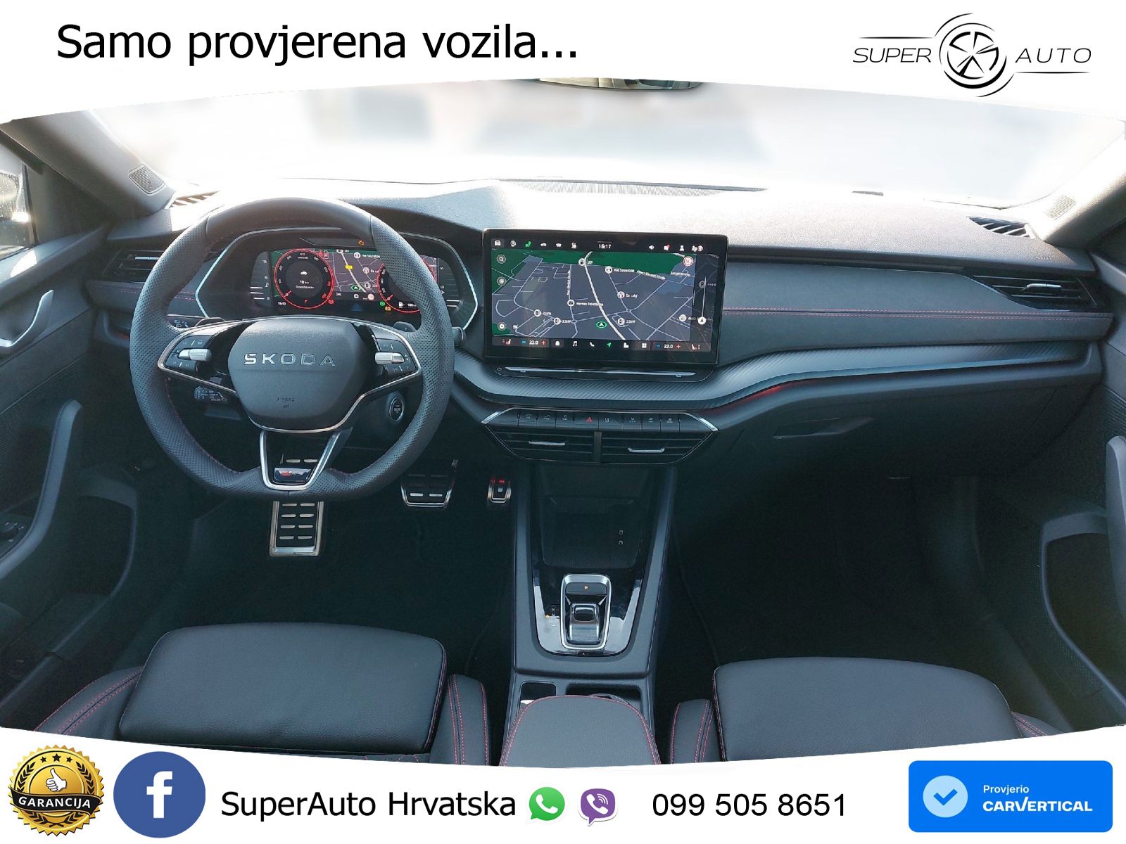 Škoda Octavia Combi RS 2.0 TSI (265 KS) DSG LED+GR SJED+ACC