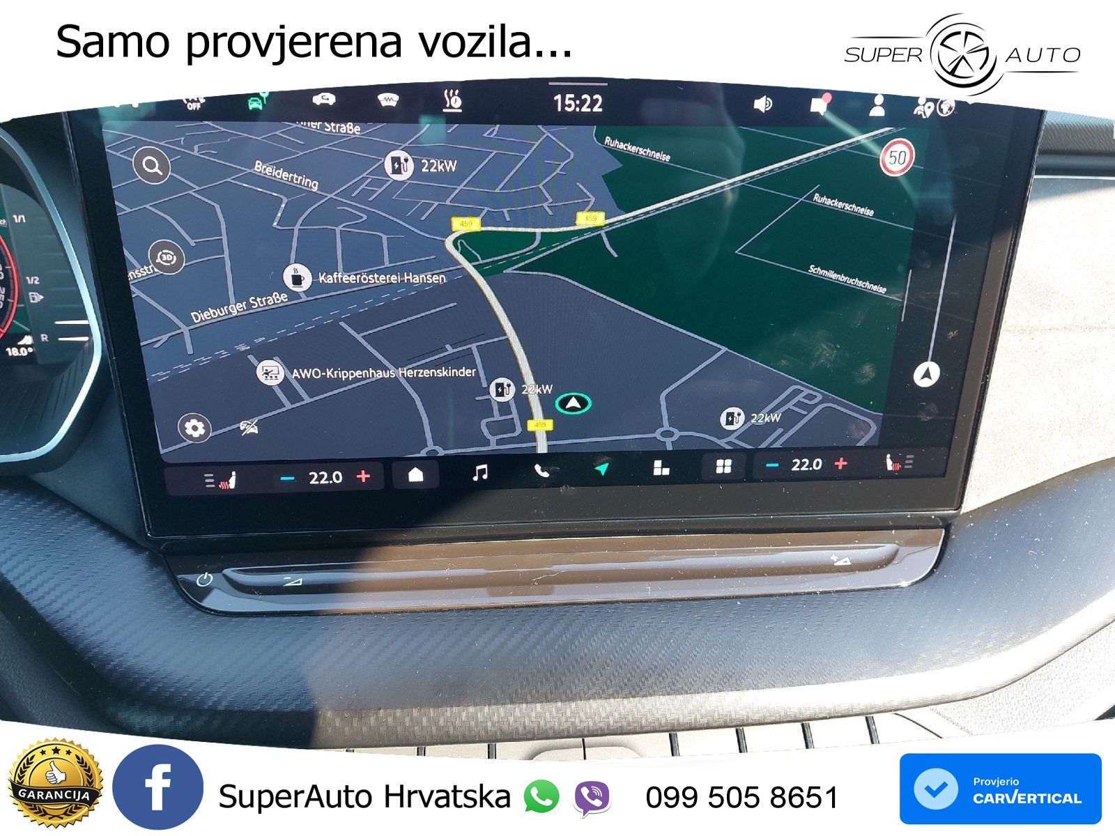 Škoda Octavia Combi RS 2.0 TSI (265 KS) DSG LED+GR SJED+ACC