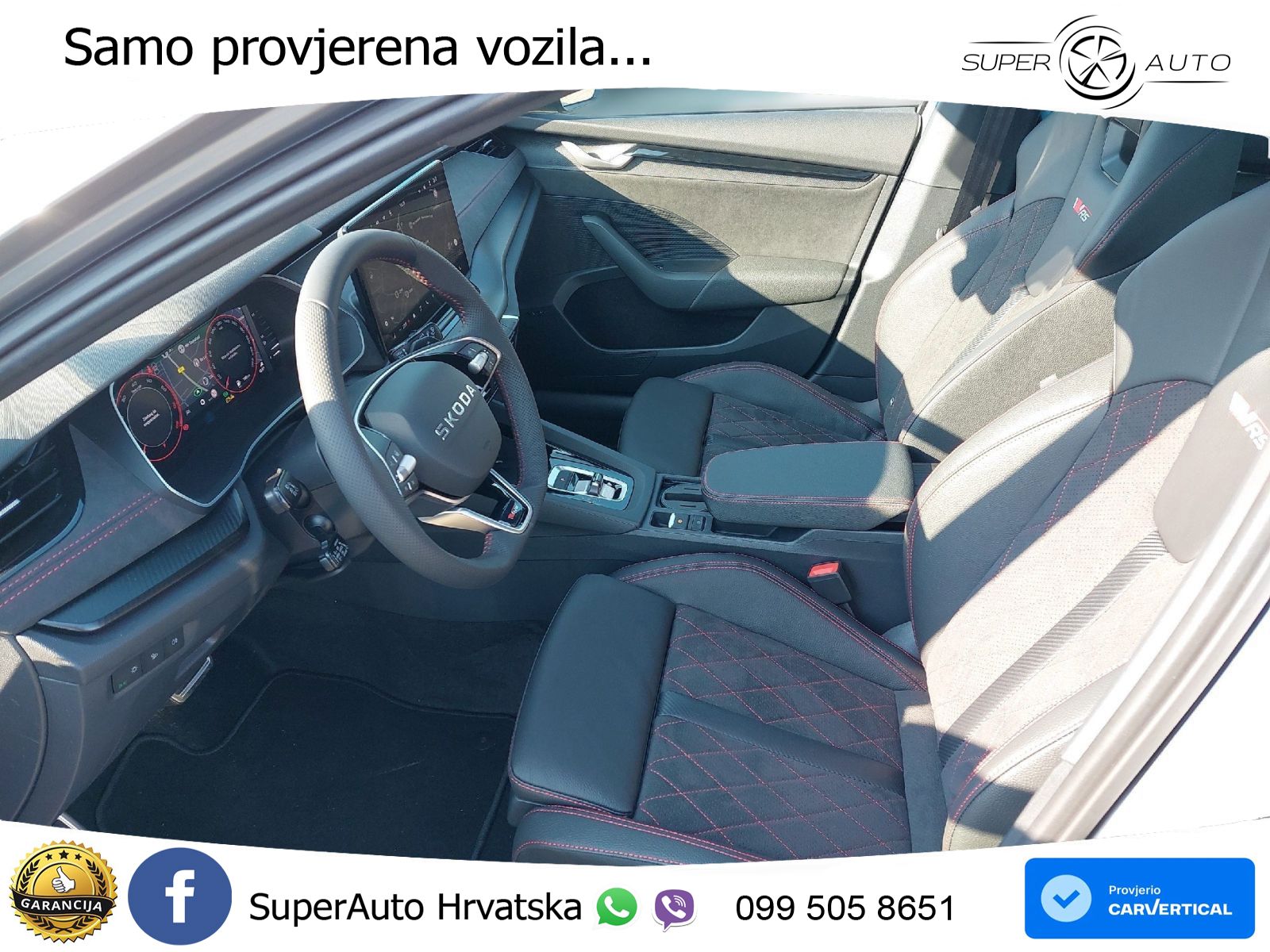 Škoda Octavia Combi RS 2.0 TSI (265 KS) DSG LED+GR SJED+ACC