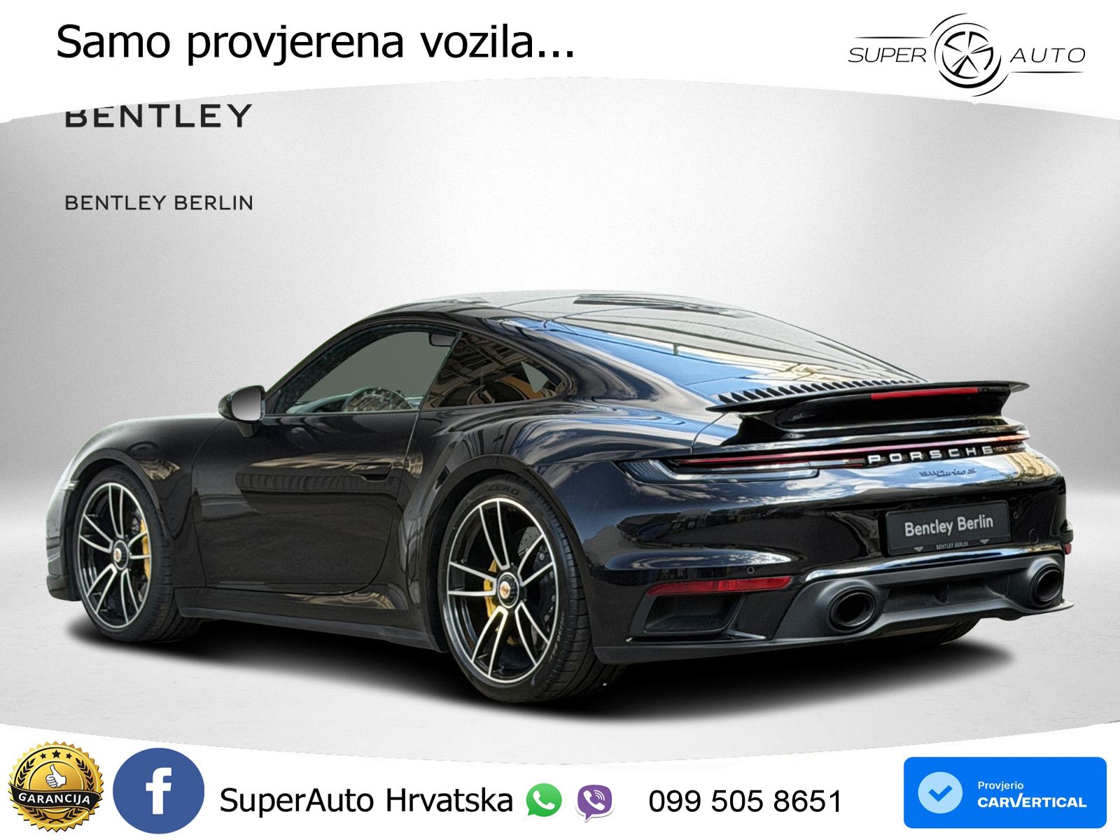 Porsche 911 Turbo S 3.8 (650 KS) PDK MATRIX+GR SJED+KAM