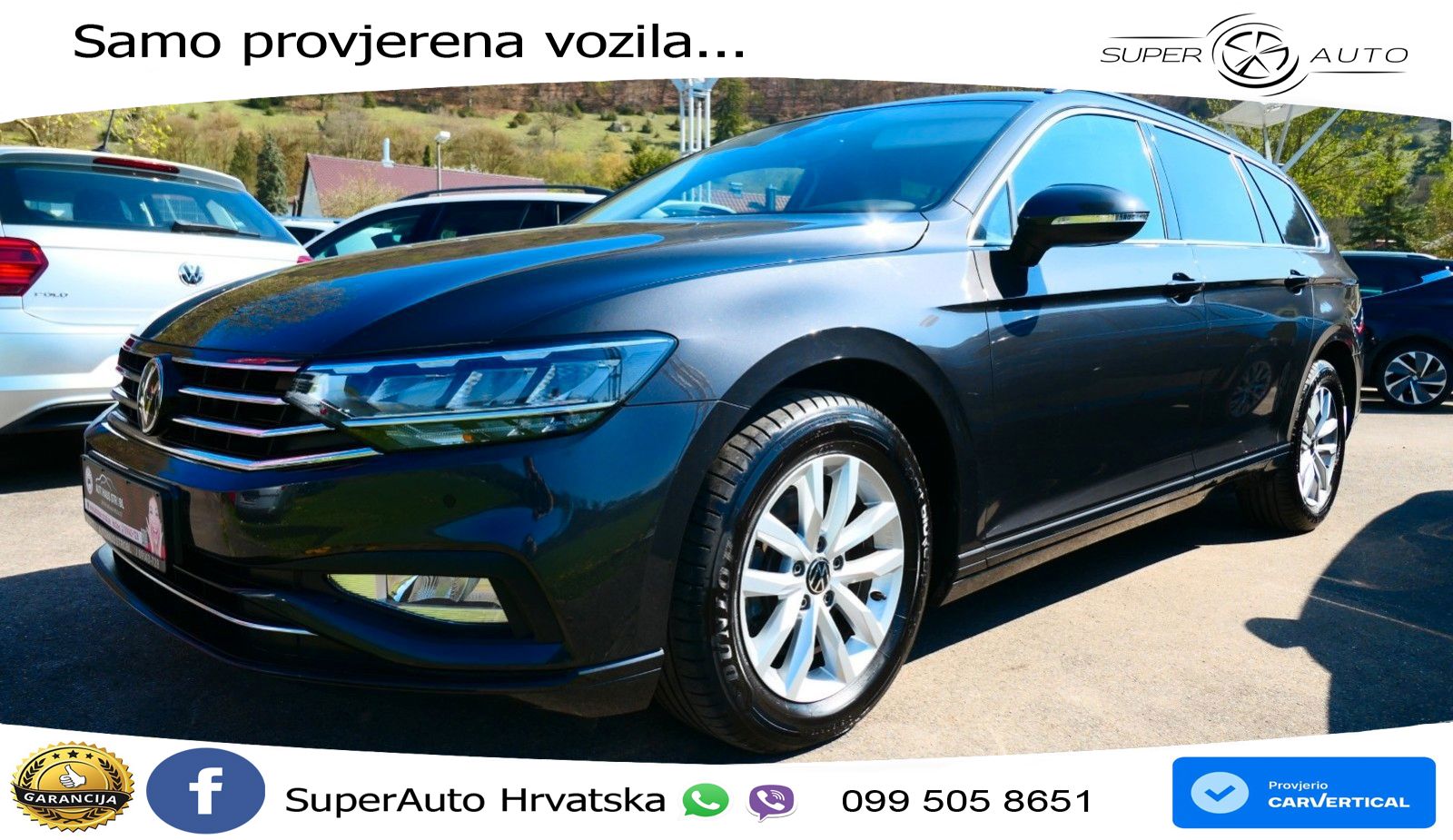 Volkswagen Passat Variant 2.0 TDI (150 KS) DSG Business LED+GR SJED+ACC