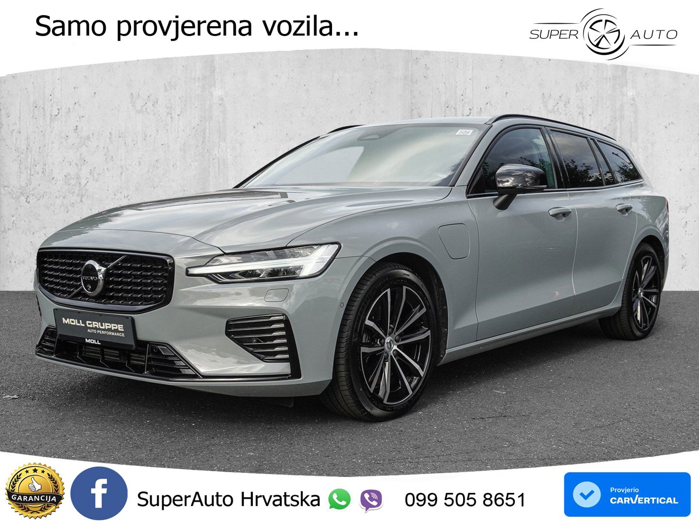 Volvo V60 2.0 T8 AWD Geartronic LED+GR SJED+ACC