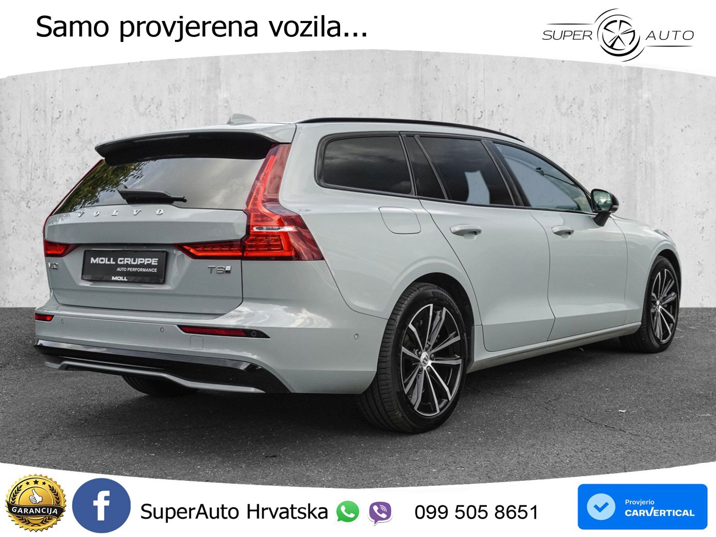 Volvo V60 2.0 T8 AWD Geartronic LED+GR SJED+ACC