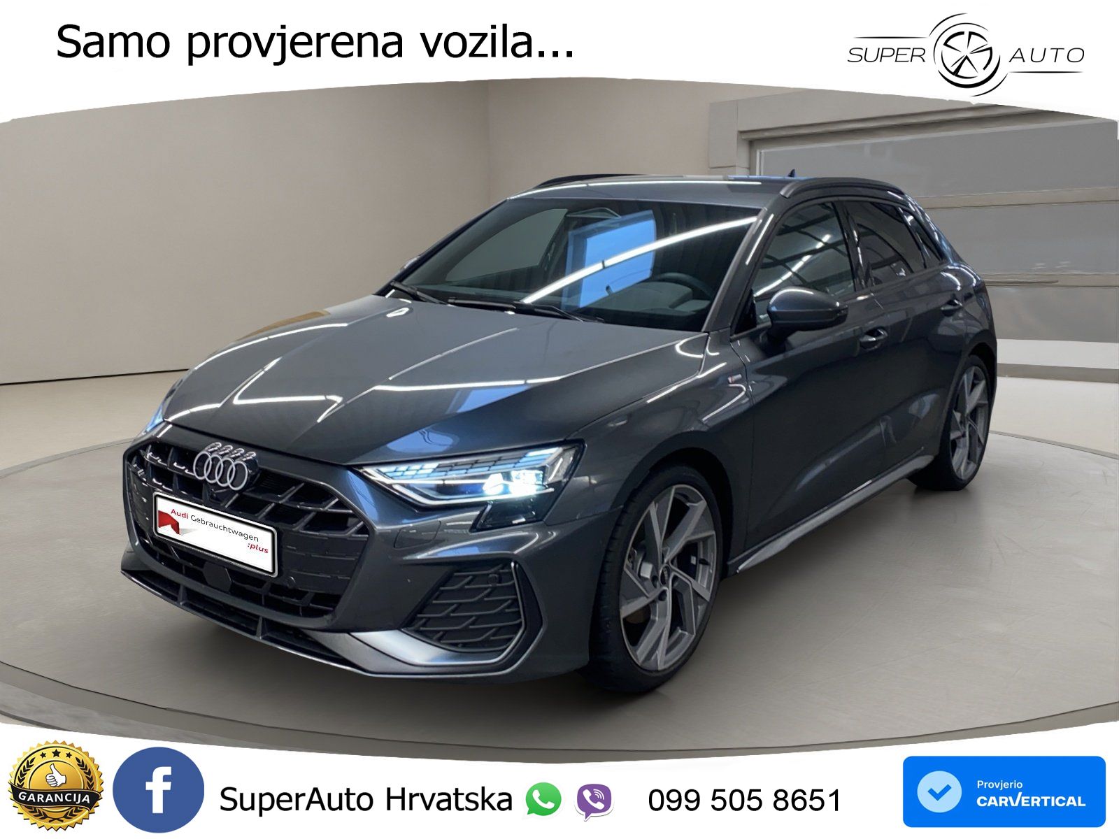 Audi A3 35 TFSI (150 KS) S tronic S line MATRIX+GR SJED+KAM