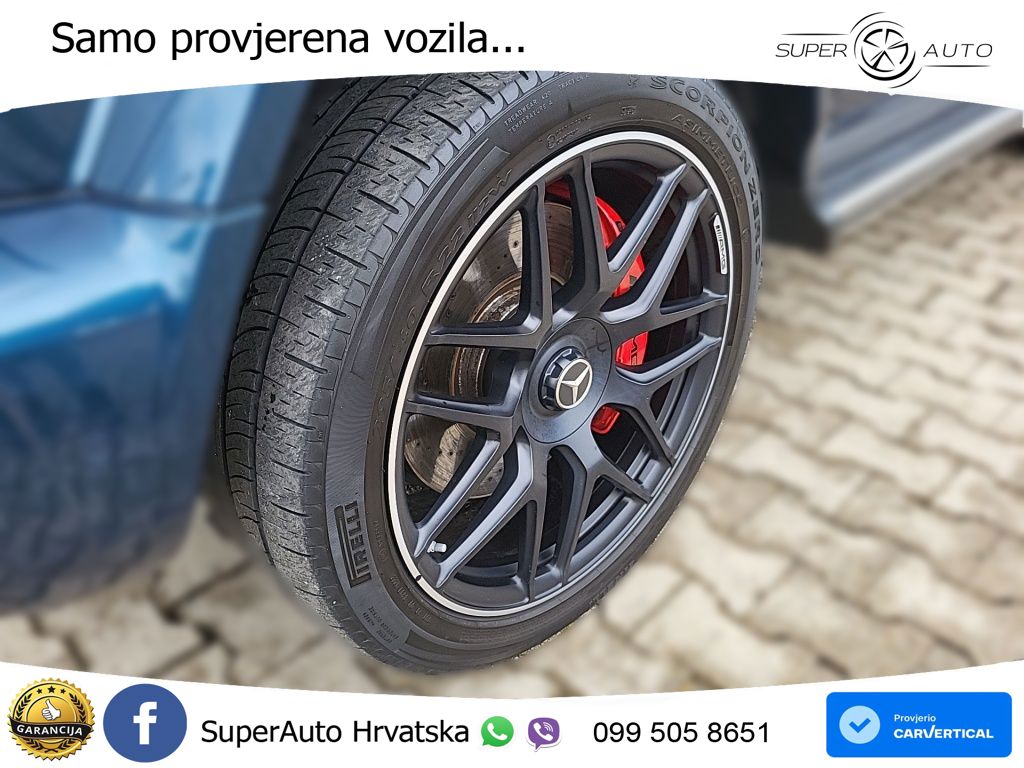 Mercedes AMG G 63 Long V8 (585 KS) 4MATIC 9G-TRONIC AMG SPEEDSHIFT PLUS Superior LED+GR SJED+ACC