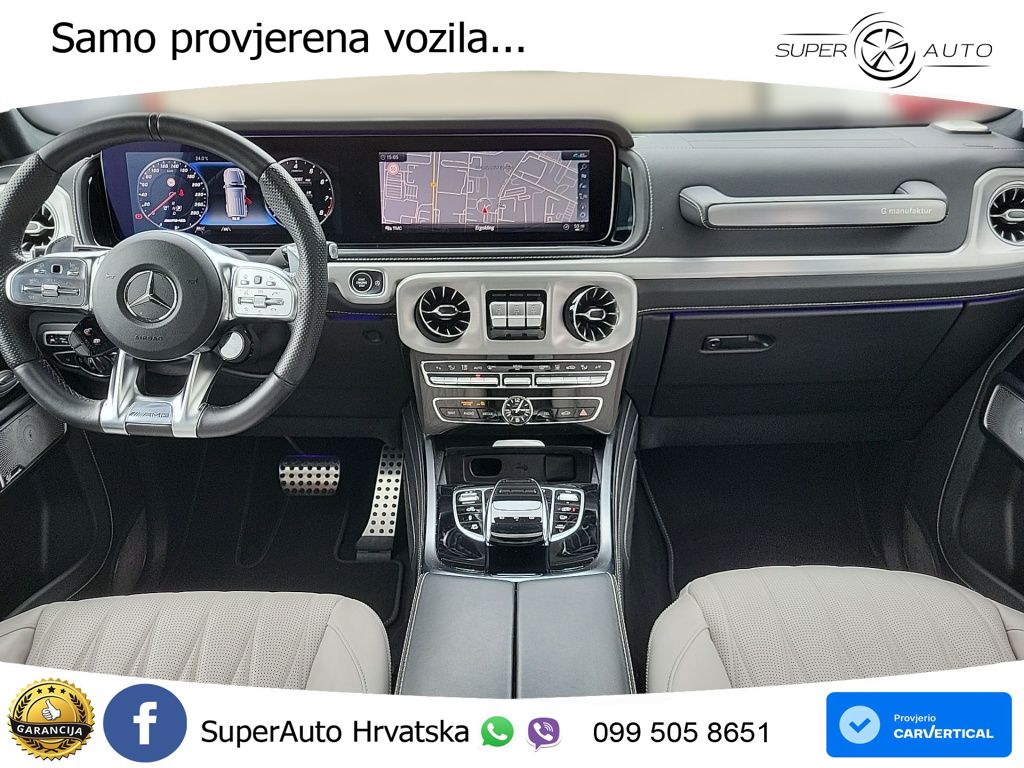 Mercedes AMG G 63 Long V8 (585 KS) 4MATIC 9G-TRONIC AMG SPEEDSHIFT PLUS Superior LED+GR SJED+ACC