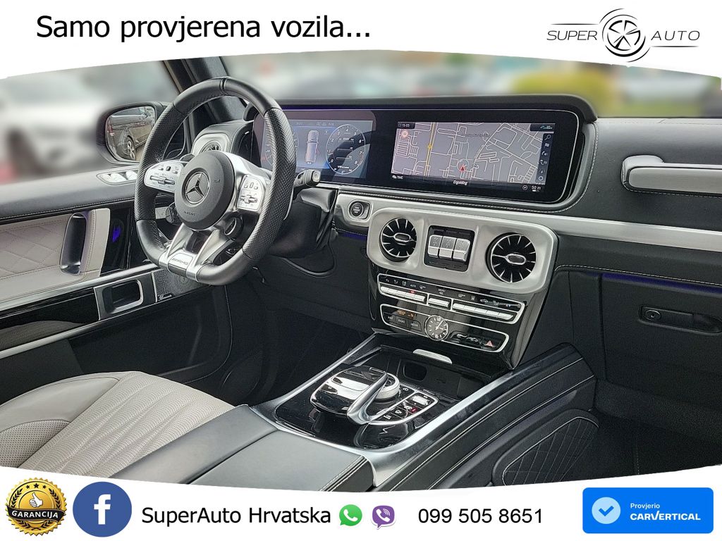 Mercedes AMG G 63 Long V8 (585 KS) 4MATIC 9G-TRONIC AMG SPEEDSHIFT PLUS Superior LED+GR SJED+ACC