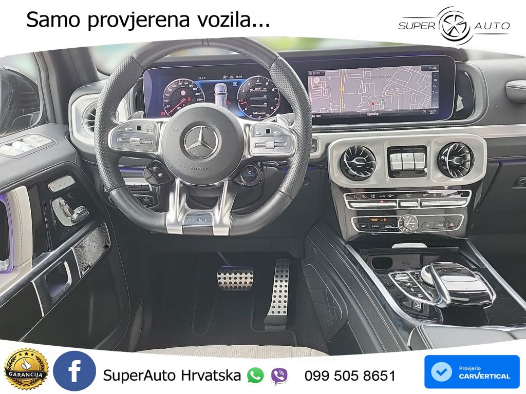 Mercedes AMG G 63 Long V8 (585 KS) 4MATIC 9G-TRONIC AMG SPEEDSHIFT PLUS Superior LED+GR SJED+ACC