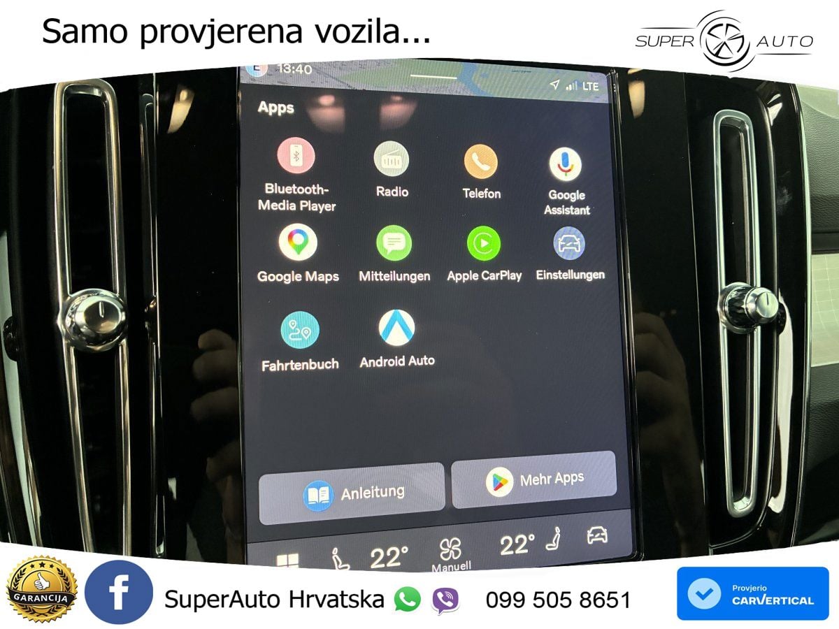 Volvo XC40 2.0 B3 163 KS Automatic LED+GR SJED+ACC