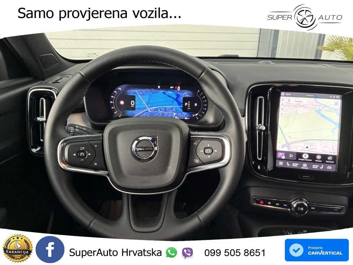 Volvo XC40 2.0 B3 163 KS Automatic LED+GR SJED+ACC