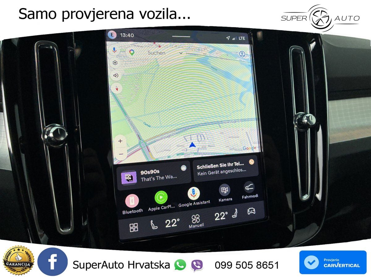 Volvo XC40 2.0 B3 163 KS Automatic LED+GR SJED+ACC