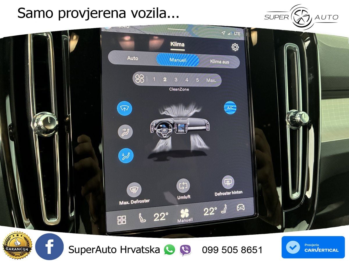Volvo XC40 2.0 B3 163 KS Automatic LED+GR SJED+ACC