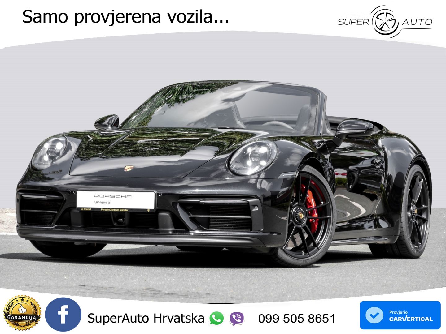 Porsche 911 Carrera 4 GTS Cabriolet 3.0 (480 KS) PDK LED+GR SJED+ACC