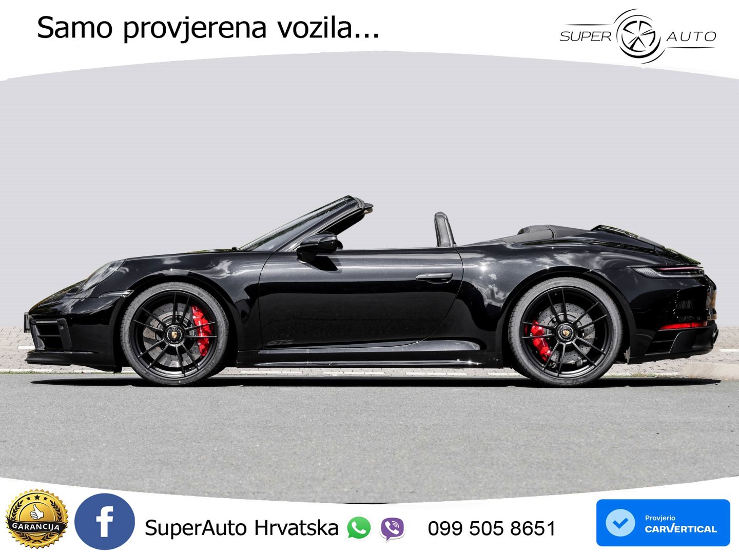 Porsche 911 Carrera 4 GTS Cabriolet 3.0 (480 KS) PDK LED+GR SJED+ACC