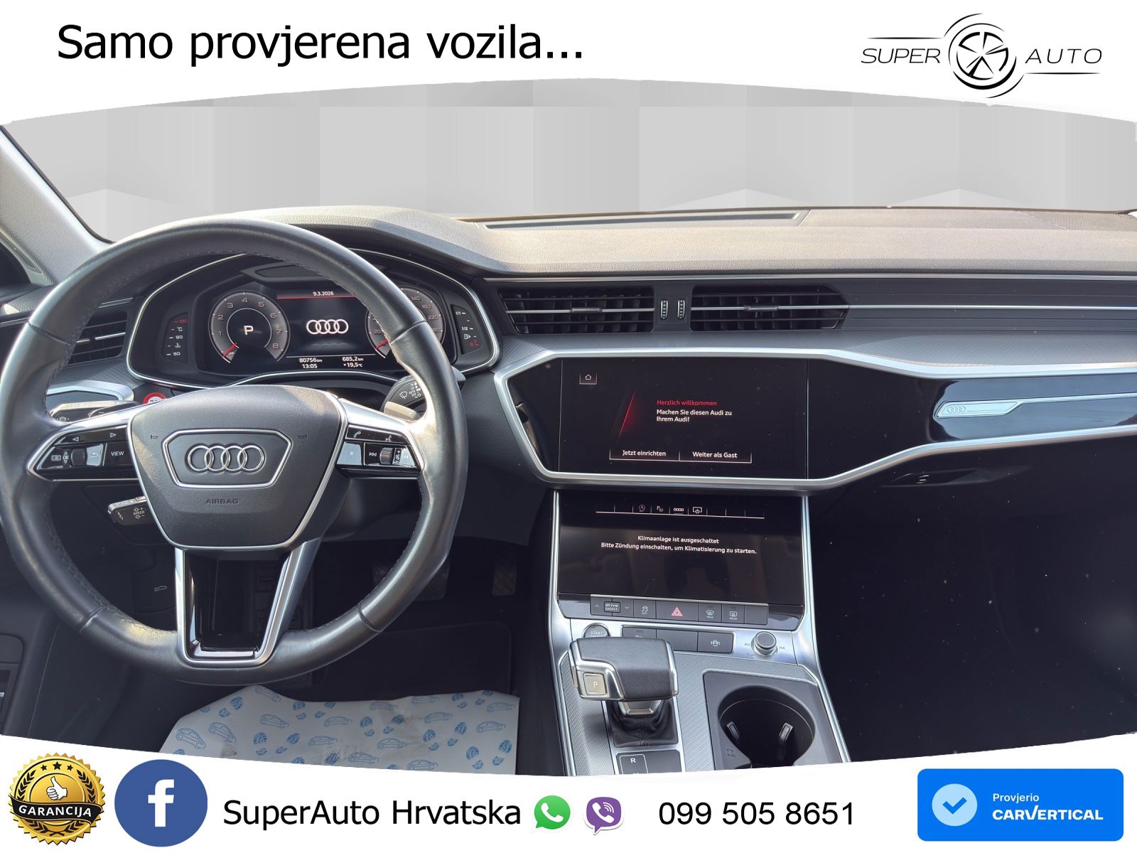 Audi A6 45 TFSI (265 KS) S tronic LED+GR SJED+ACC