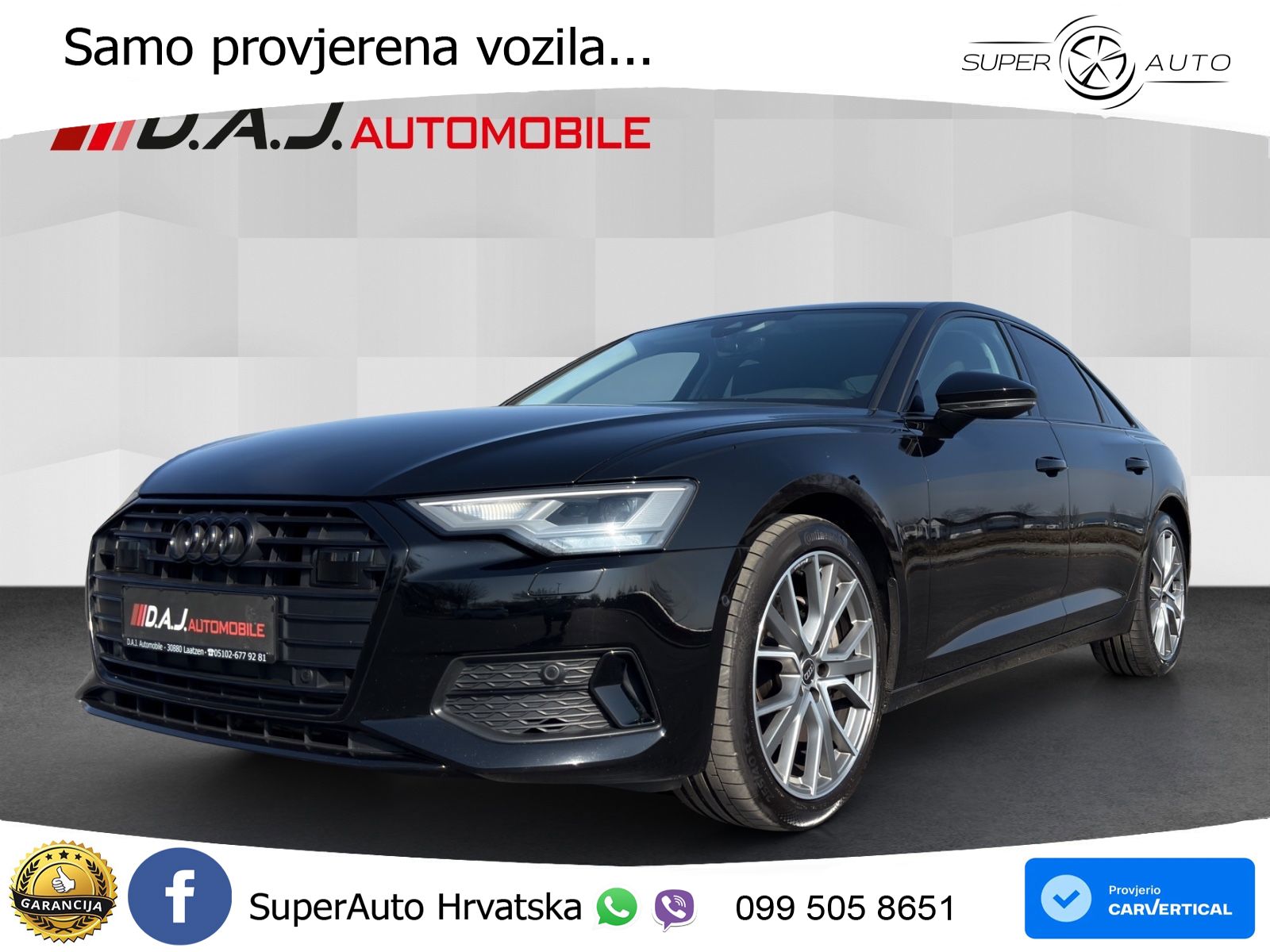 Audi A6 45 TFSI (265 KS) S tronic LED+GR SJED+ACC