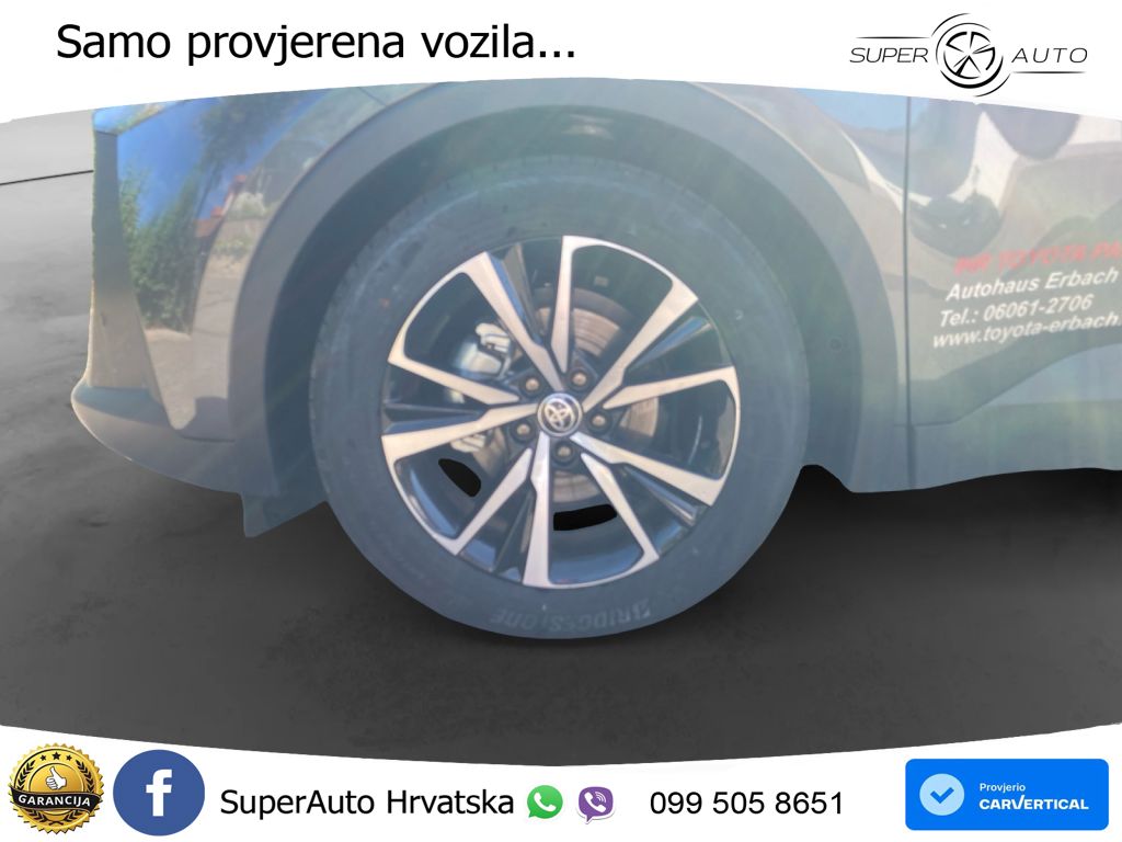 Toyota C-HR 1.8 (140 KS) Hybrid e-CVT Teamplayer LED+GR SJED+ACC