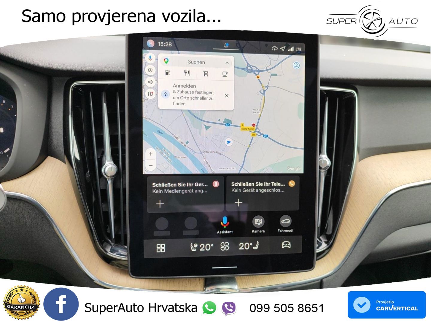 Volvo XC60 B5 Benzin AWD Geartronic ACC+HEAD+4xGR SJED+360+PANO