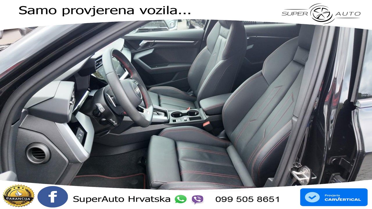 Audi S3 2.0 TFSI (333 KS) quattro S tronic MATRIX+GR SJED+KAM
