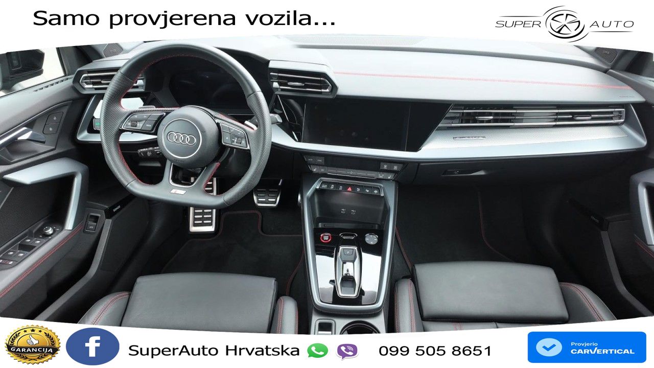 Audi S3 2.0 TFSI (333 KS) quattro S tronic MATRIX+GR SJED+KAM