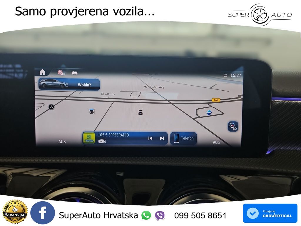 Mercedes-Benz A 180 7G-DCT LED+GR SJED+ACC