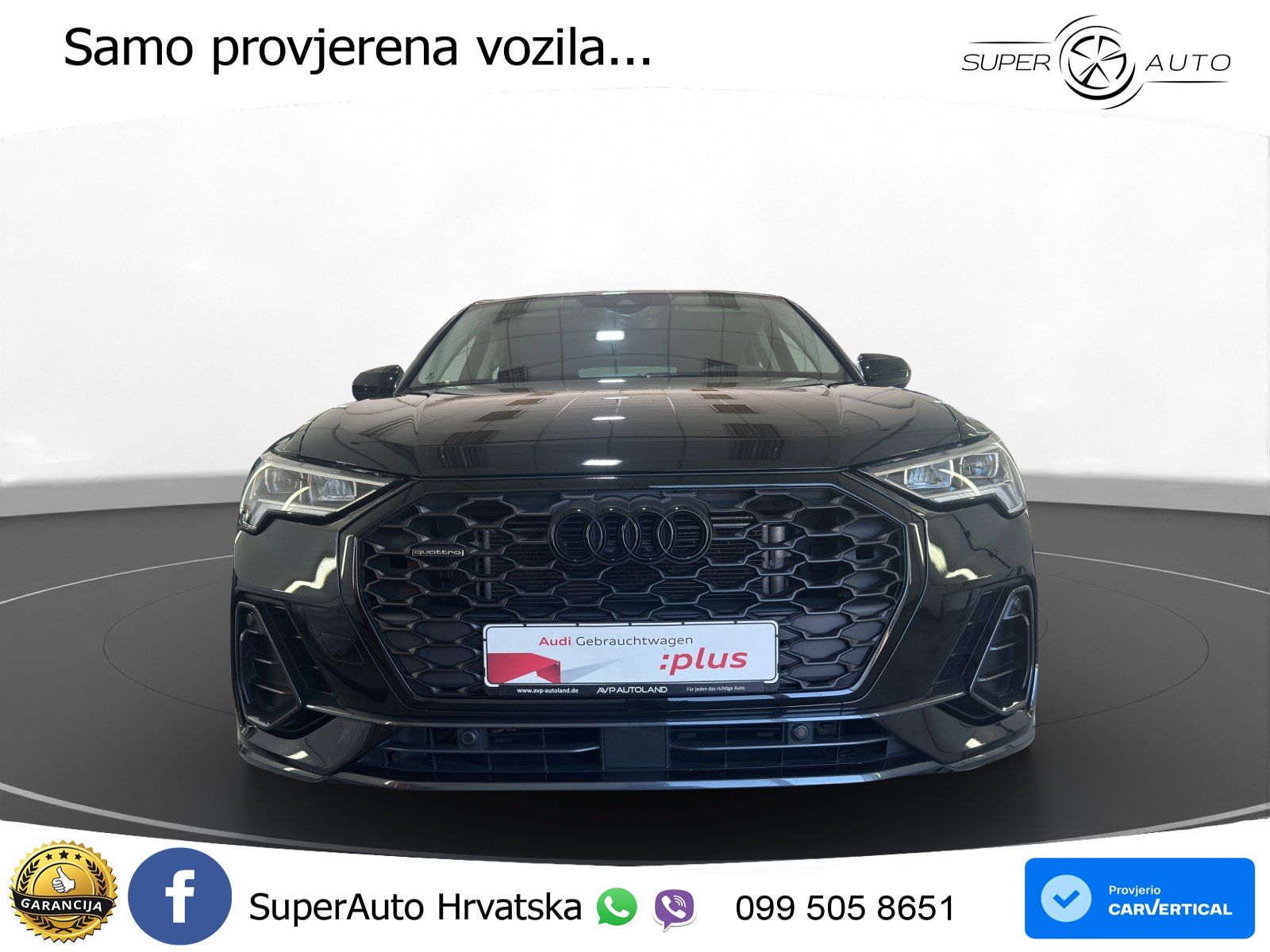 Audi Q3 II Sportback 40 TFSI (190 KS) quattro S tronic LED+GR SJED+ACC