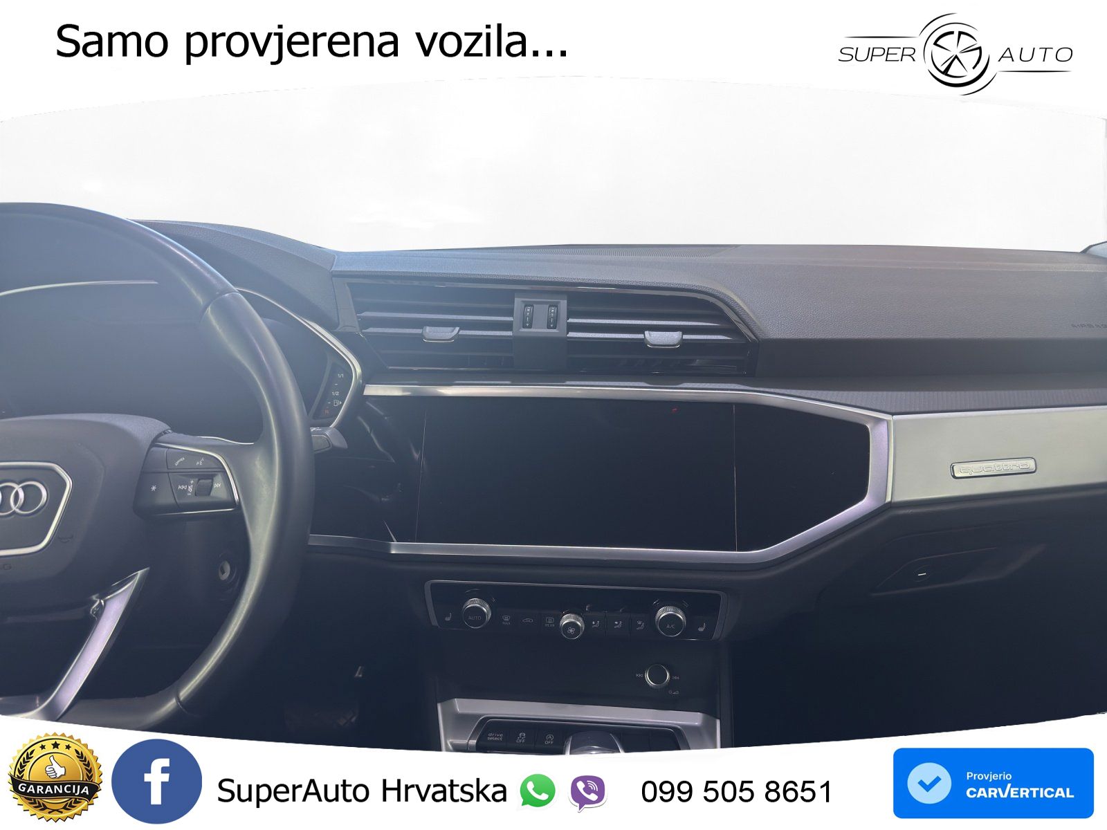 Audi Q3 II Sportback 40 TFSI (190 KS) quattro S tronic LED+GR SJED+ACC