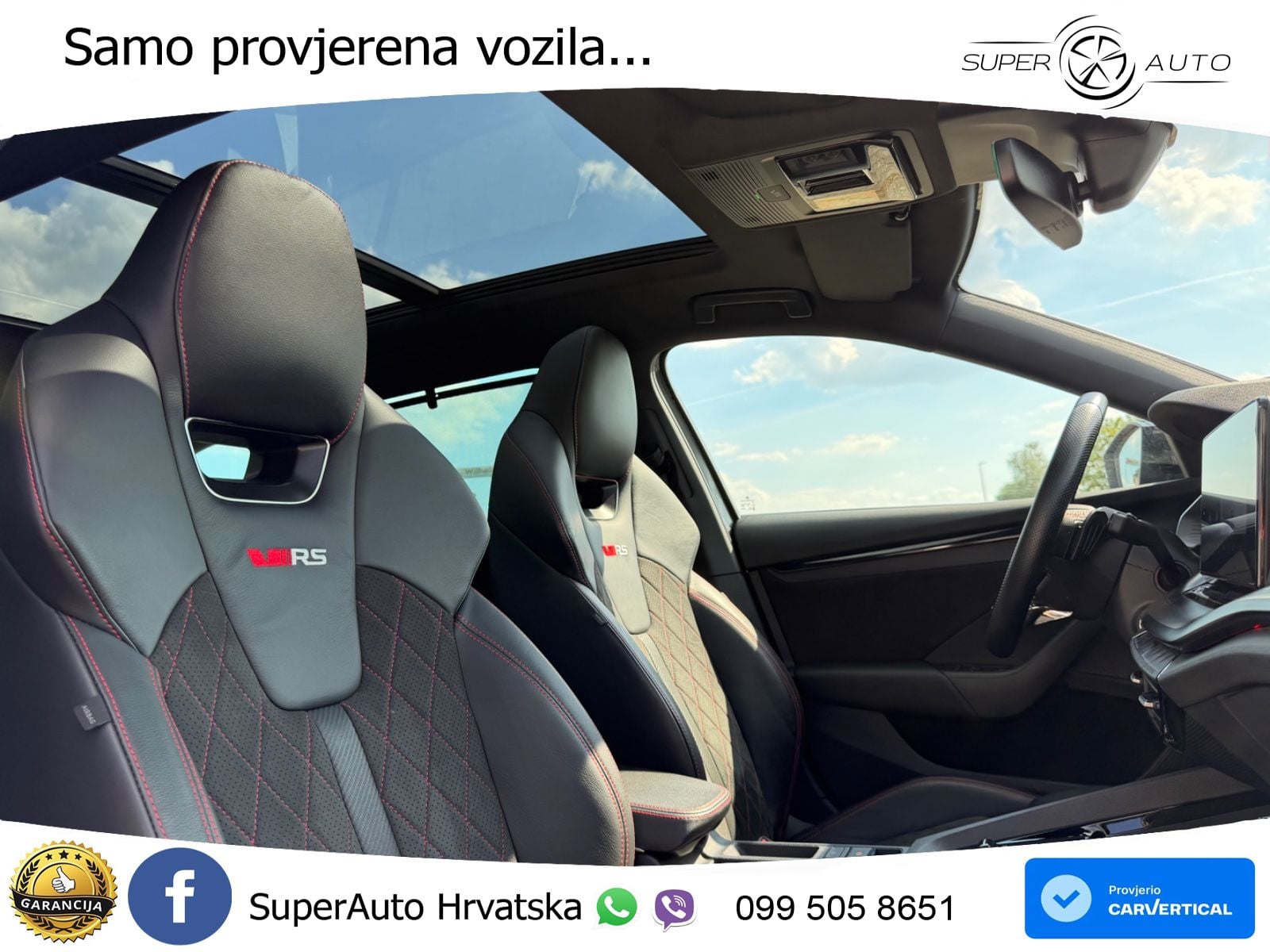 Škoda Octavia Combi RS 2.0 TDI (200 KS) 4x4 DSG LED+GR SJED+ACC