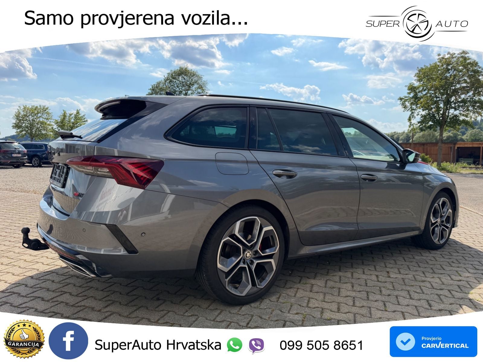 Škoda Octavia Combi RS 2.0 TDI (200 KS) 4x4 DSG LED+GR SJED+ACC