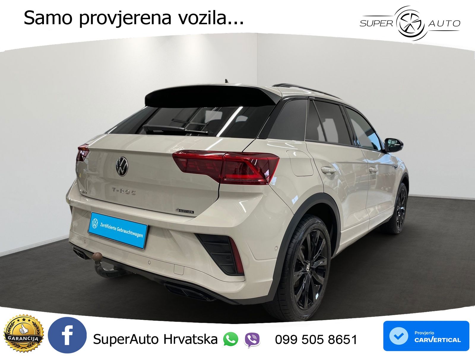 Volkswagen T-Roc I 2.0 TSI (190 KS) 4M DSG MATRIX+GR SJED+KAM