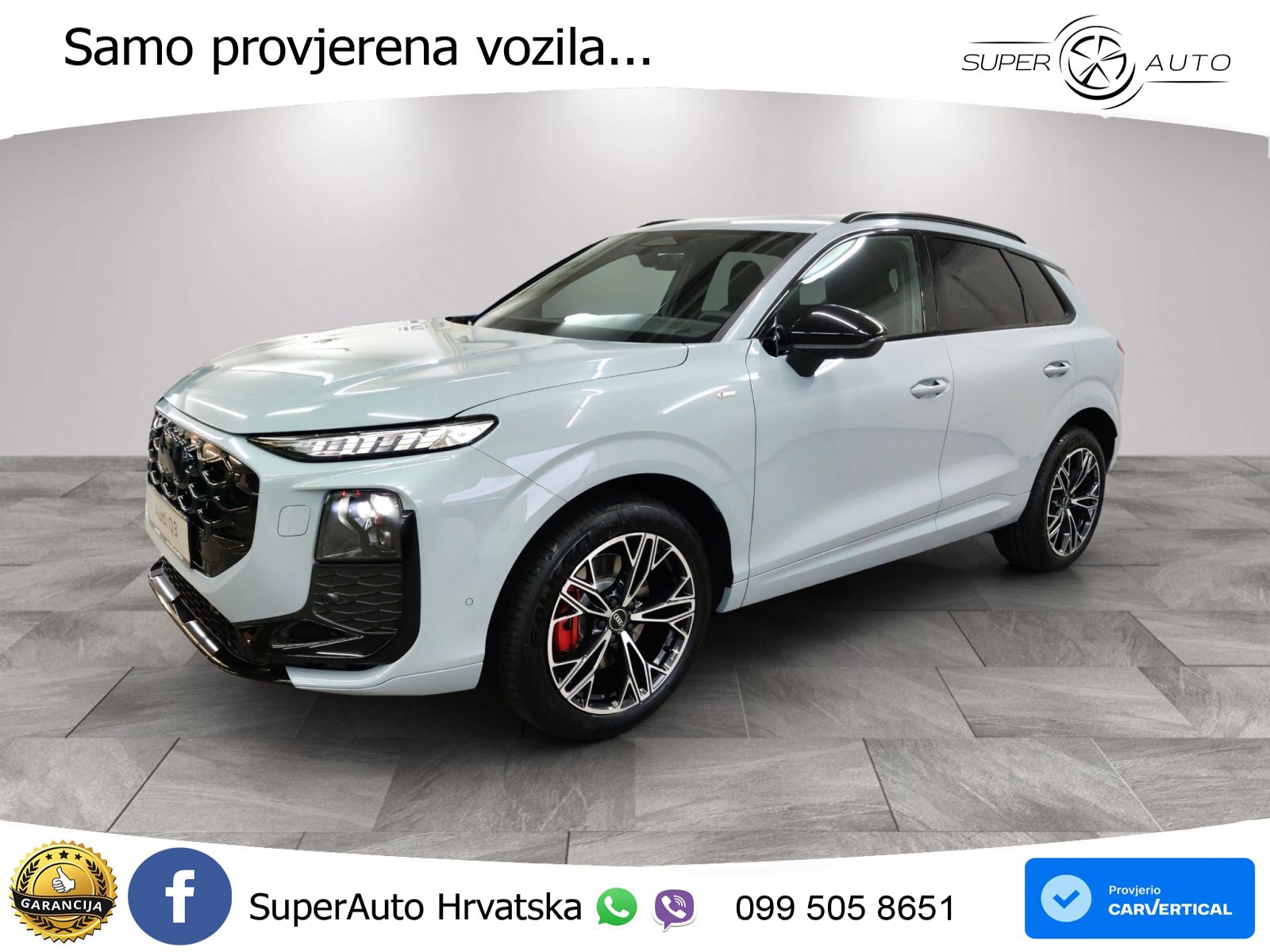 Audi Q3 2.0 TFSI (265 KS) quattro S tronic S line LED+GR SJED+ACC