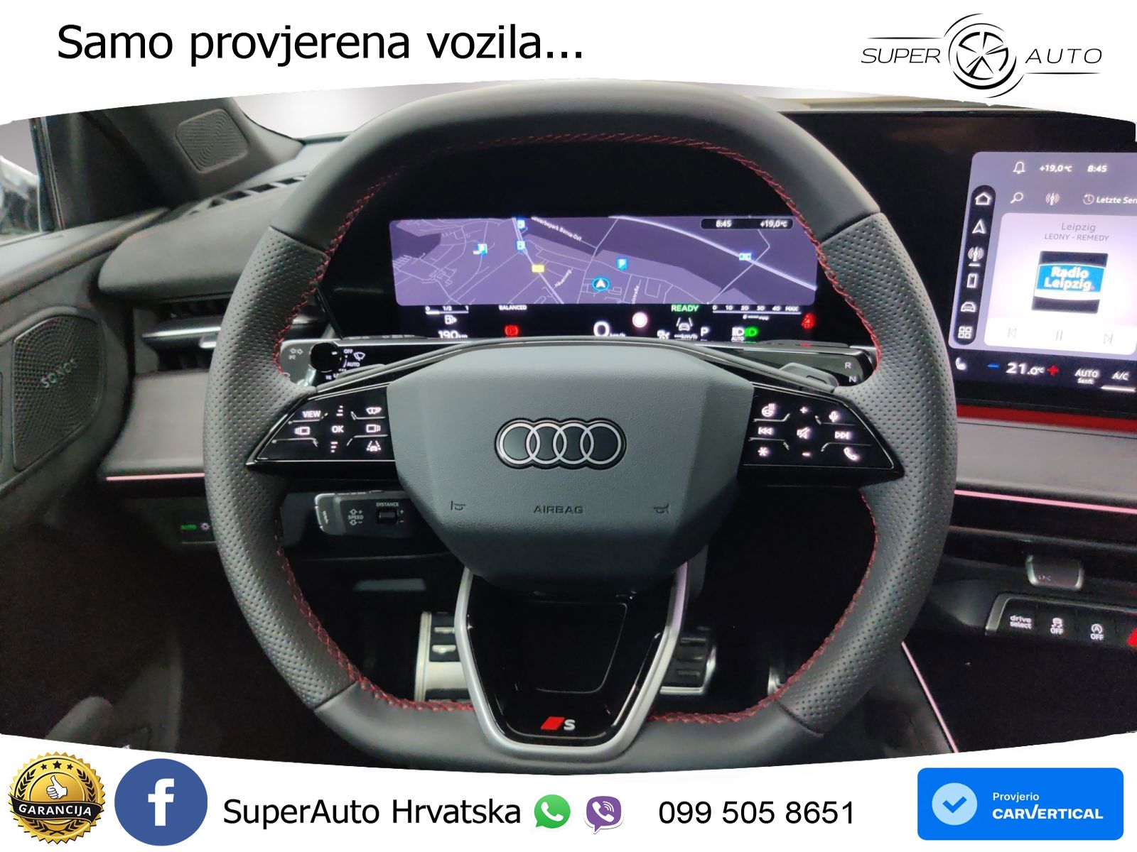Audi Q3 2.0 TFSI (265 KS) quattro S tronic S line LED+GR SJED+ACC