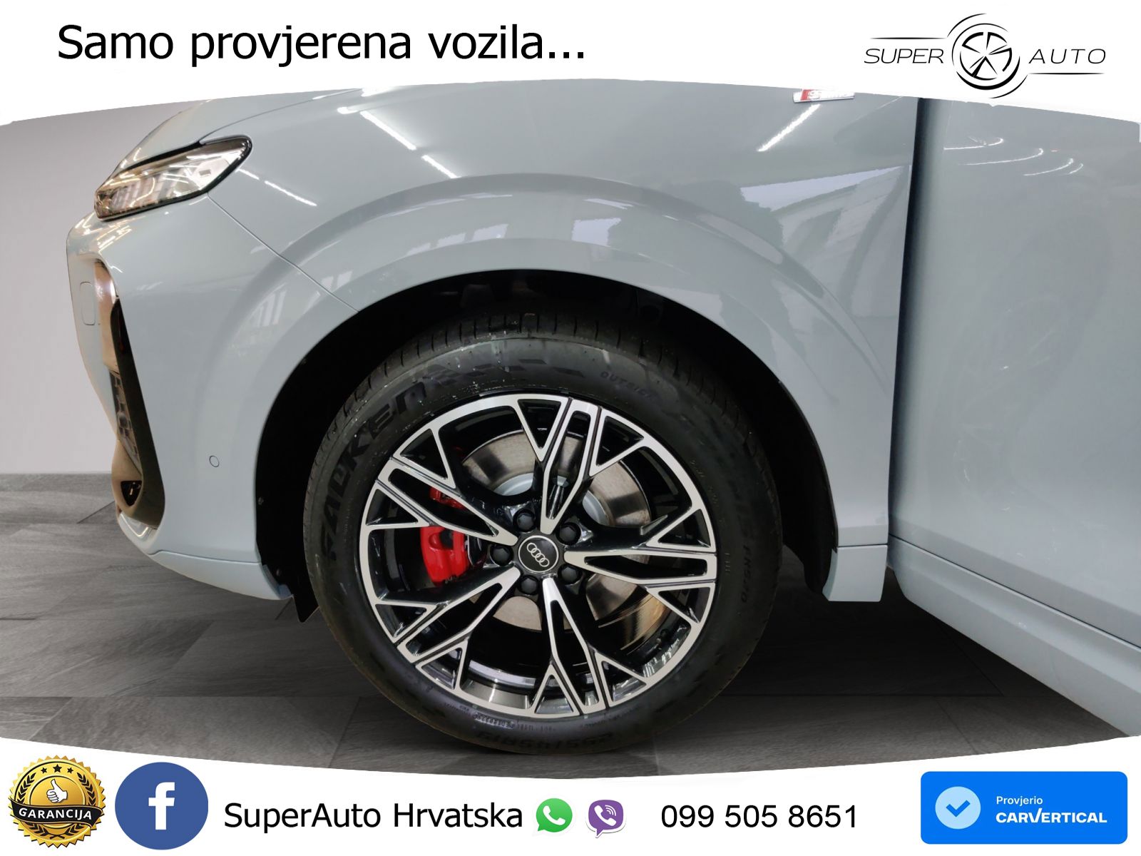 Audi Q3 2.0 TFSI (265 KS) quattro S tronic S line LED+GR SJED+ACC