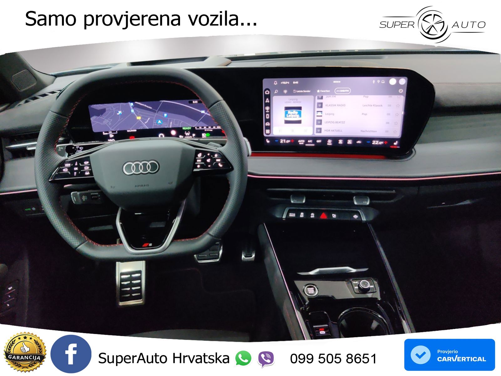 Audi Q3 2.0 TFSI (265 KS) quattro S tronic S line LED+GR SJED+ACC