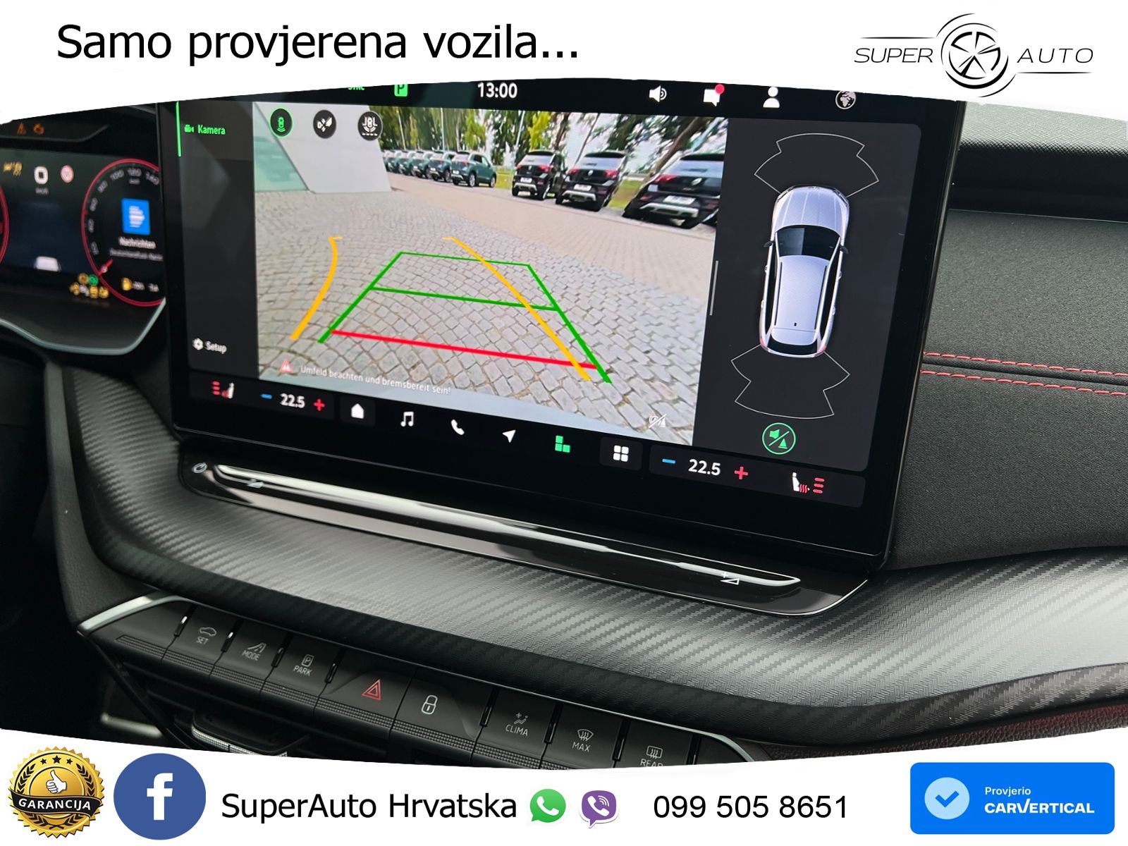 Škoda Octavia Combi RS 2.0 TSI (265 KS) DSG MATRIX+GR SJED+KAM