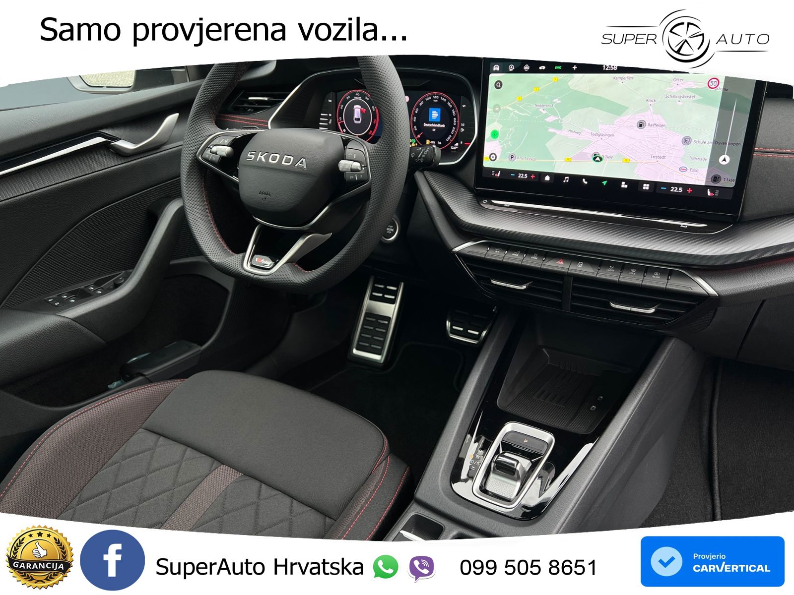 Škoda Octavia Combi RS 2.0 TSI (265 KS) DSG MATRIX+GR SJED+KAM
